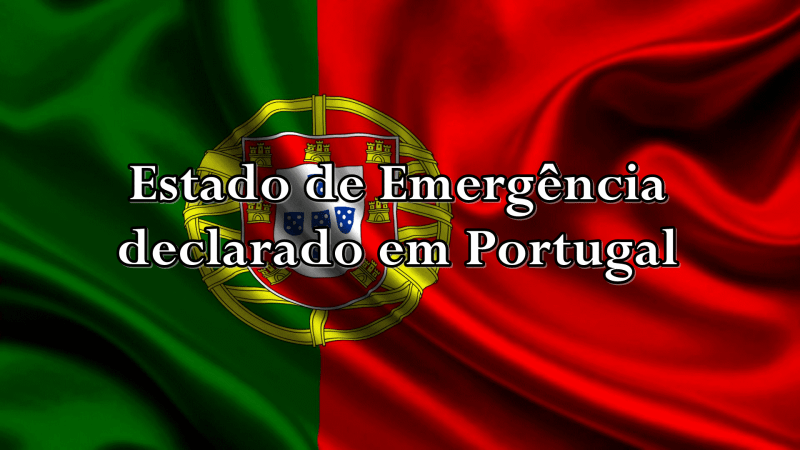 Estado de Emergência declarado em Portugal
