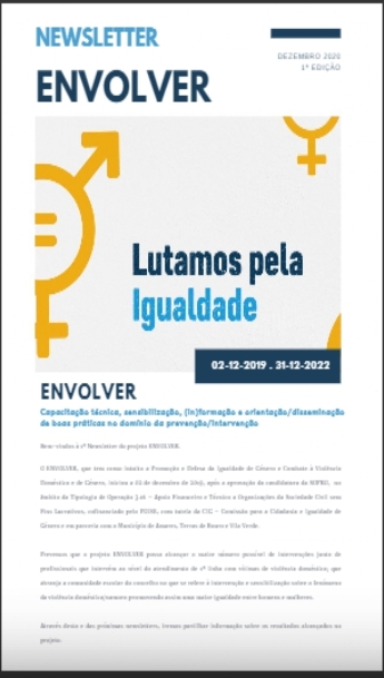 Newsletter ENVOLVER 2020 POISE 03 4436 FSE 000932 by SOPRO Solidariedade e Promoção issuu page 0001