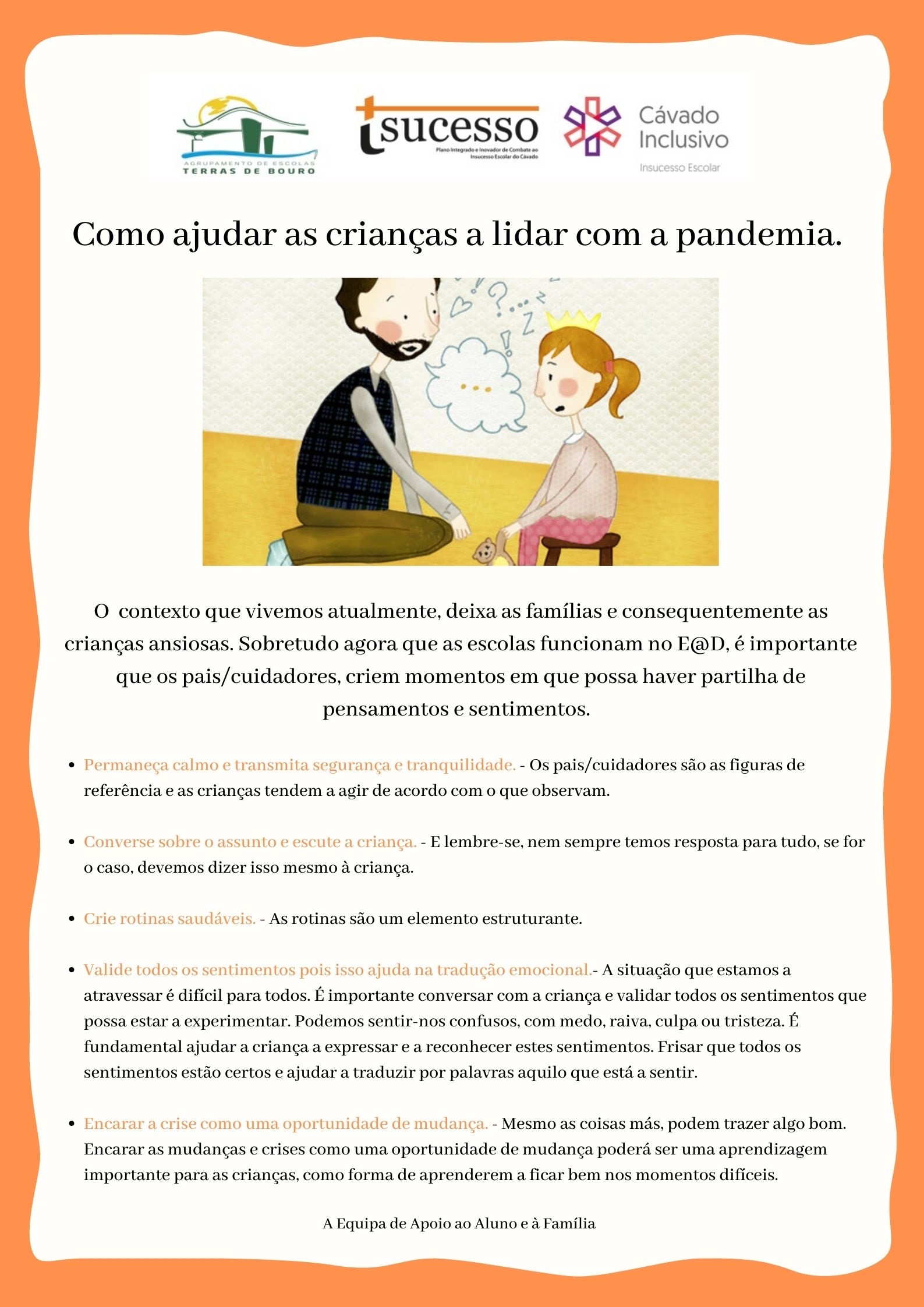 Ajudar as crianças a lidar com a pandemia VF imagem