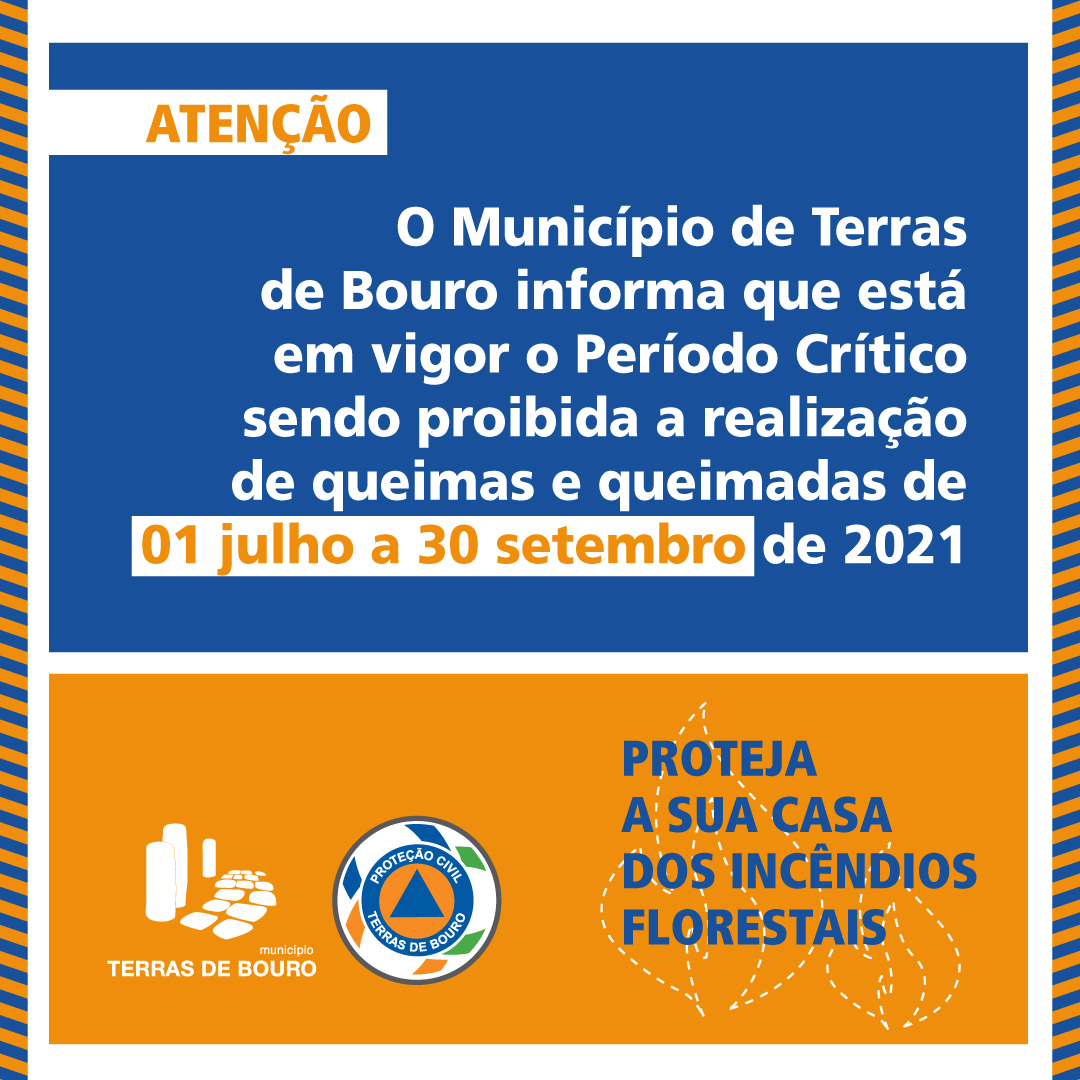 Banner insta 1080x1080px Comunicacao de Proibicao de Queimas e Queimadas 2021