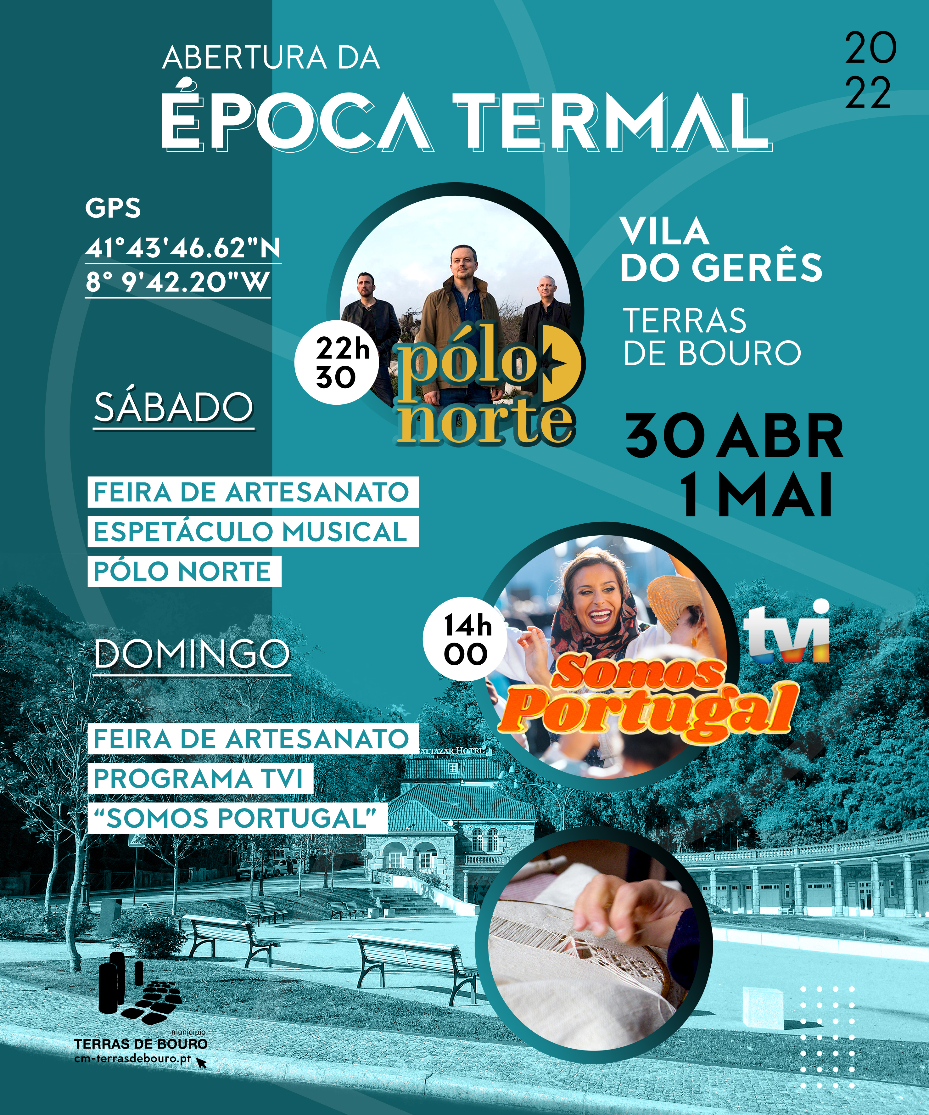 Abertura da Época Termal 2022 Vila do Gerês