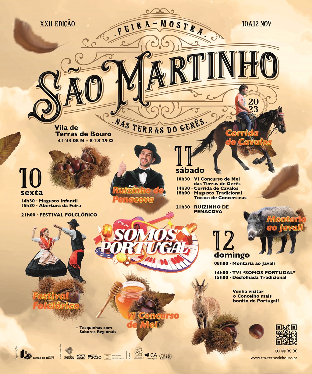 Publicação Jornal Correio do Minho 25x30cm 1 Página XXII Feira Mostra de S. Martinho 2023