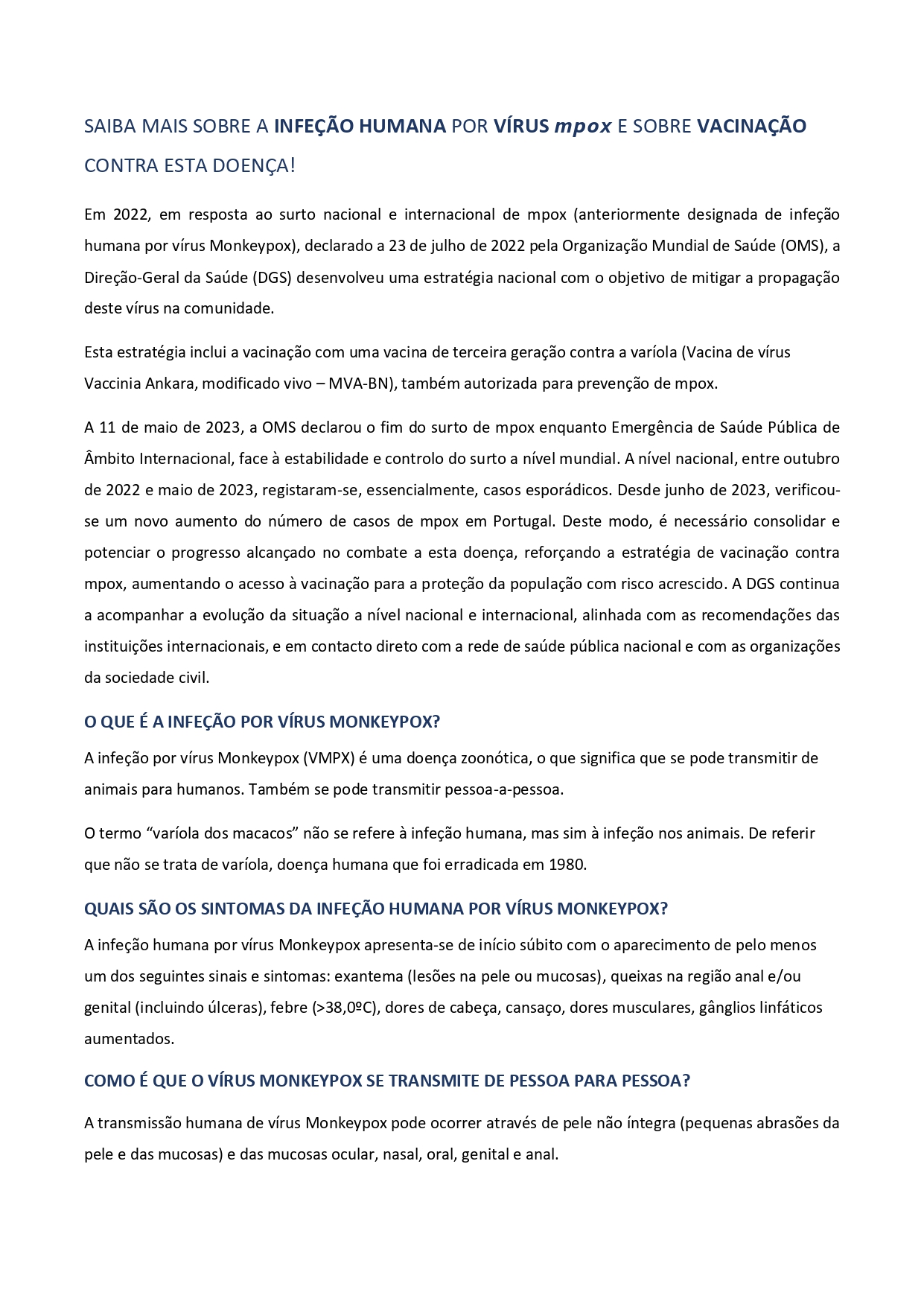 SAIBA MAIS SOBRE A INFEÇÃO HUMANA POR VÍRUS 𝙢𝙥𝙤 page 0001