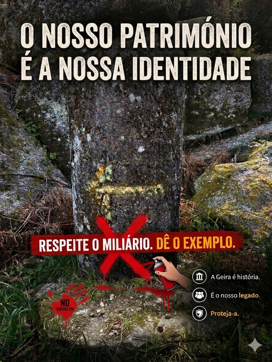 COMUNICADO: CONDENAÇÃO DE ATO DE VANDALISMO NA GEIRA